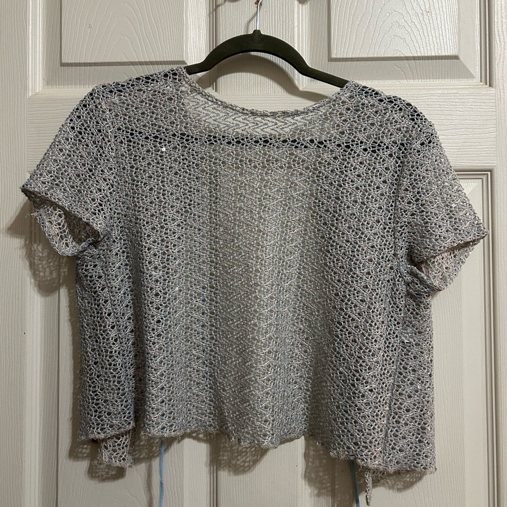 Revolve Only Hearts Crochet Top
